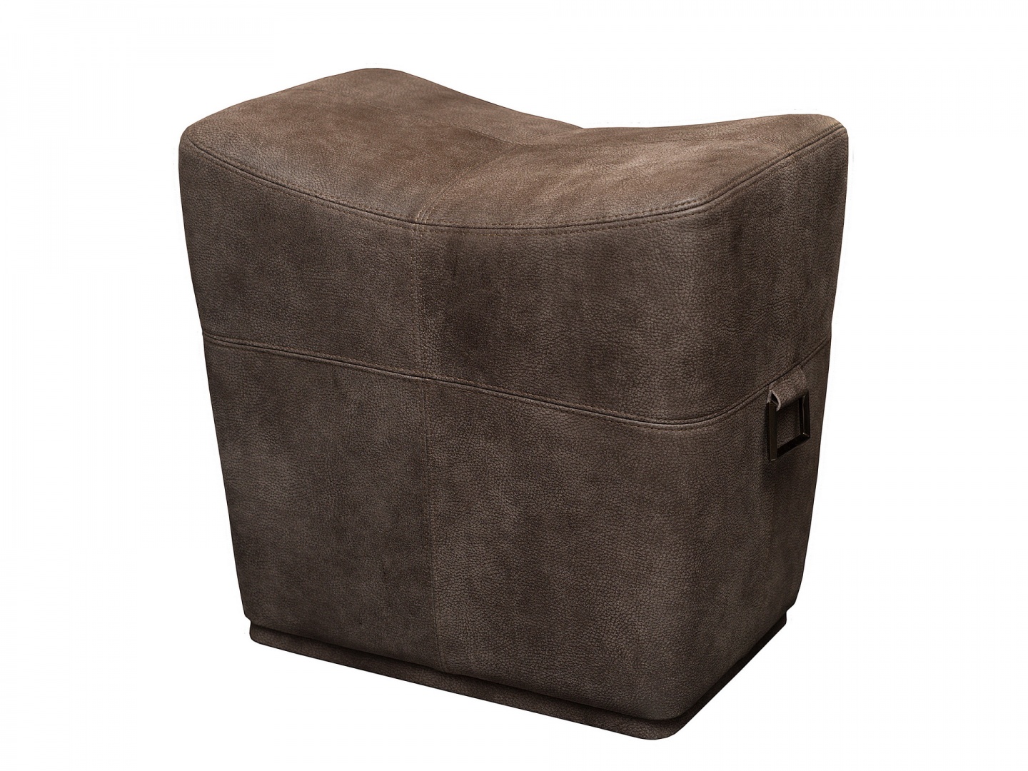 Кресло ledy fix padded pouf polishided stainless steel smania для гостиной.